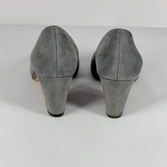 Botkier Stella Suede Gray Heels #449 Size 6 - Picture 7 of 12